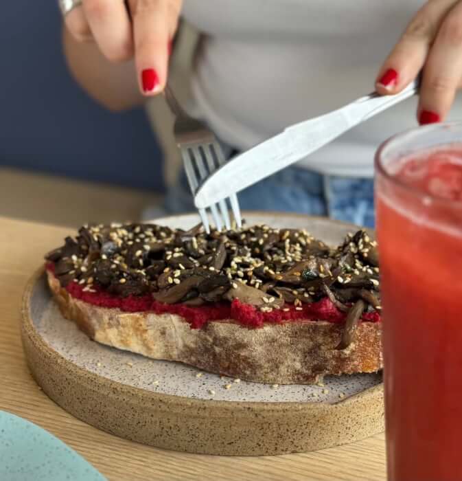 Toast Cogumelo