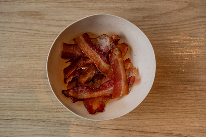 Bacon em Tiras